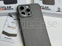 Чехол на iPhone 15 Pro/Pro Max Kevlar Titanium