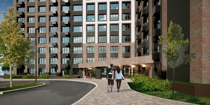 1-к. квартира, 45 м², 4/25 эт.