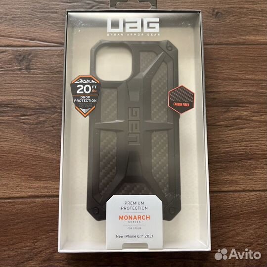 Чехол UAG Monarch Kevlar для iPhone 13, iPhone 14