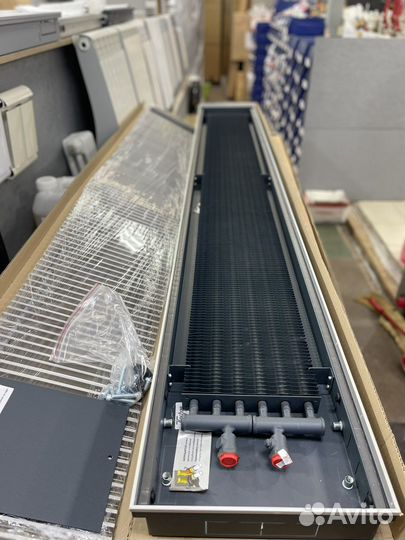 Внутрипольные конвекторы Обогреватели