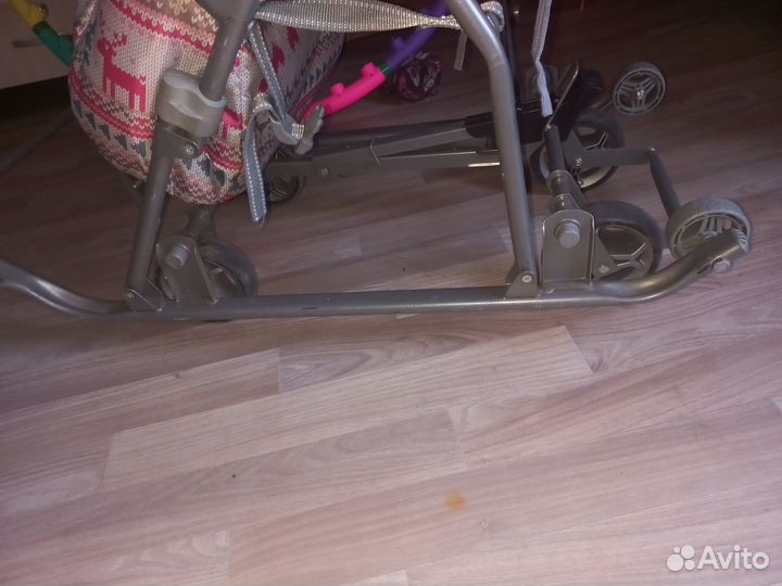 Санки коляска Ника kids Умка 3в1