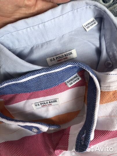 Рубашки u s polo 128-134