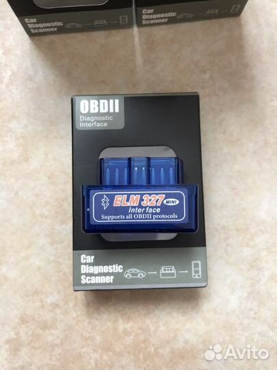Автомобильный диагностический сканер ELM 327