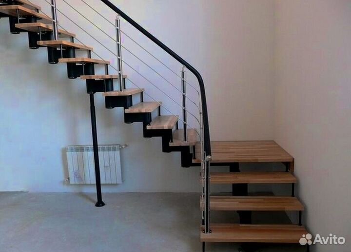 Металлокаркас для лестницы 