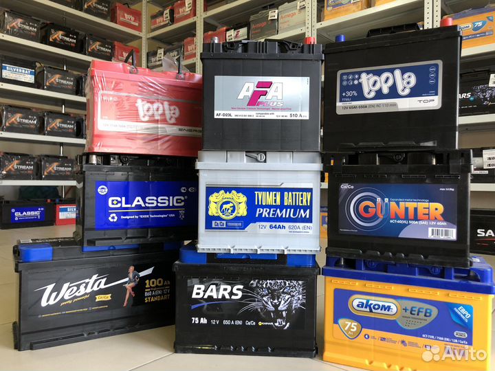 Аккумуляторы с гарантией и доставкой