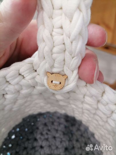 Органайзер корзина на детскую кроватку