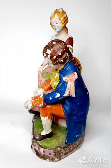 Гипсовые статуэтки 2 шт. Старая Германия