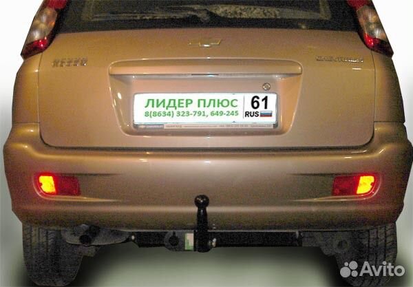 Фаркоп Шевроле (Chevrolet) Rezzo 2000-2008, Daewo