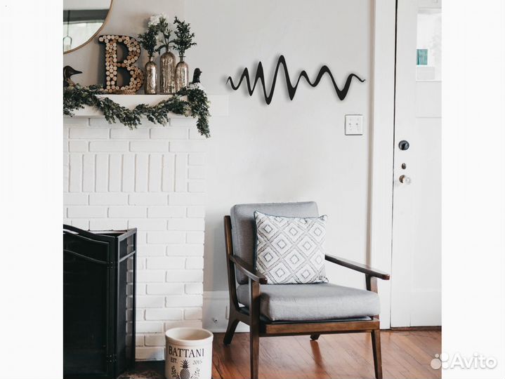 Вешалка настенная из металлаиз металла