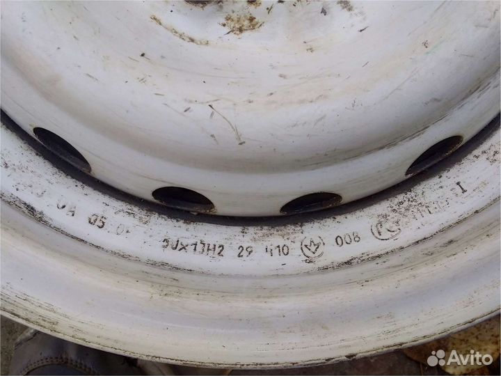 Колёсные штампованные диски ваз