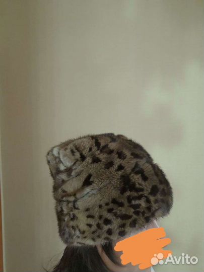 Шапка норковая женская новая