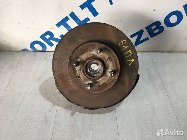 Поворотный кулак передний KIA RIO 2 JB рест 1.6 мт