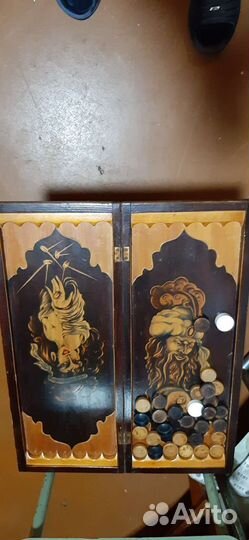 Нарды резные ручной работы