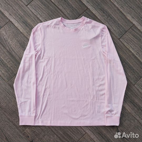 Лонгслив Nike Sportswear Pink Оригинал