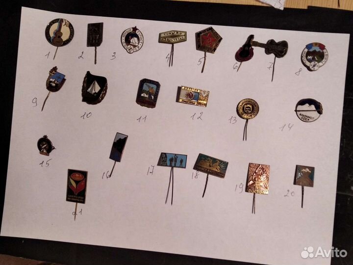 Значки СССР туризм продолжение тяжелые