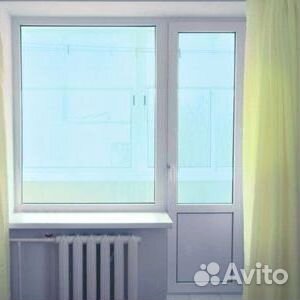 Оконный блок балконной дверью