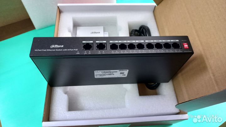 Коммутатор DH-PFS3110-8ET-96