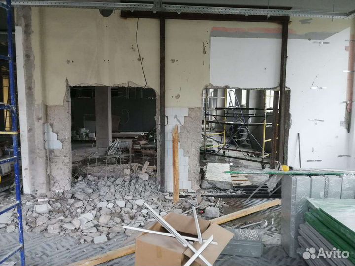 Алмазная резка бетона расширение проемов демонтаж