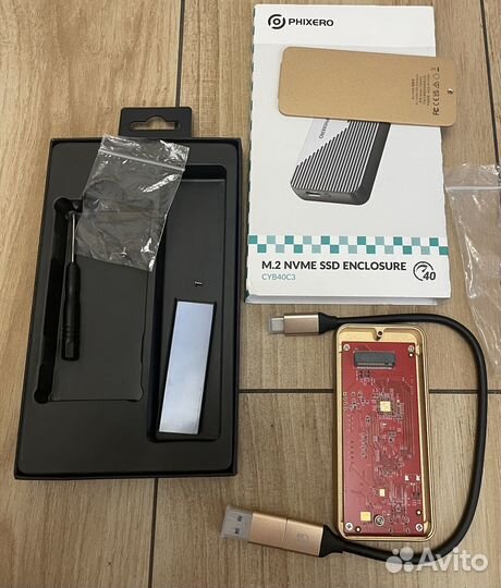 Внешний корпус для SSD m2