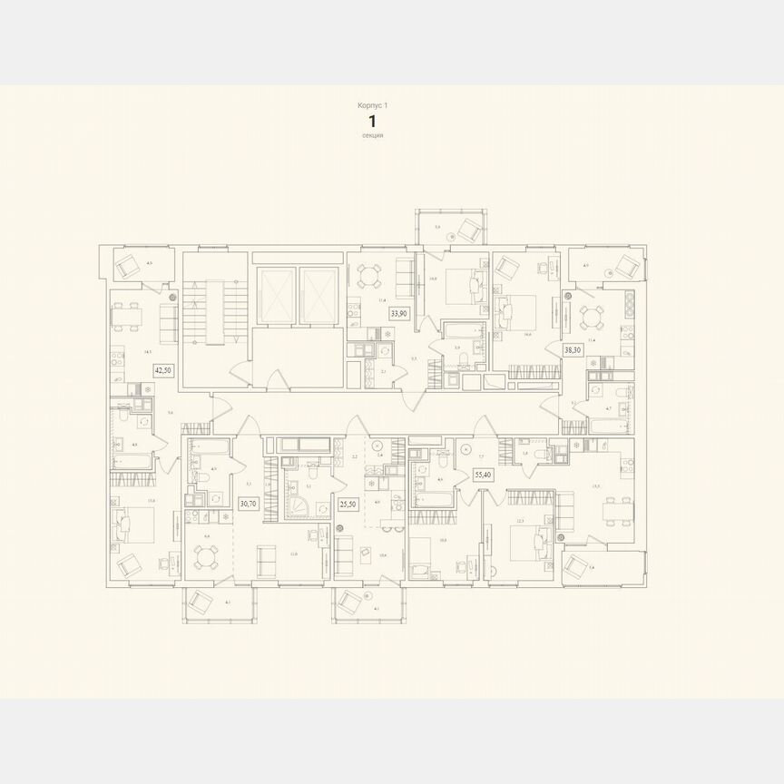 Квартира-студия, 30,7 м², 7/12 эт.