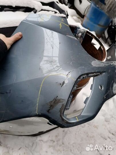 Хендай Гранд Санта Фе Рест (2015+) Бампер Задний