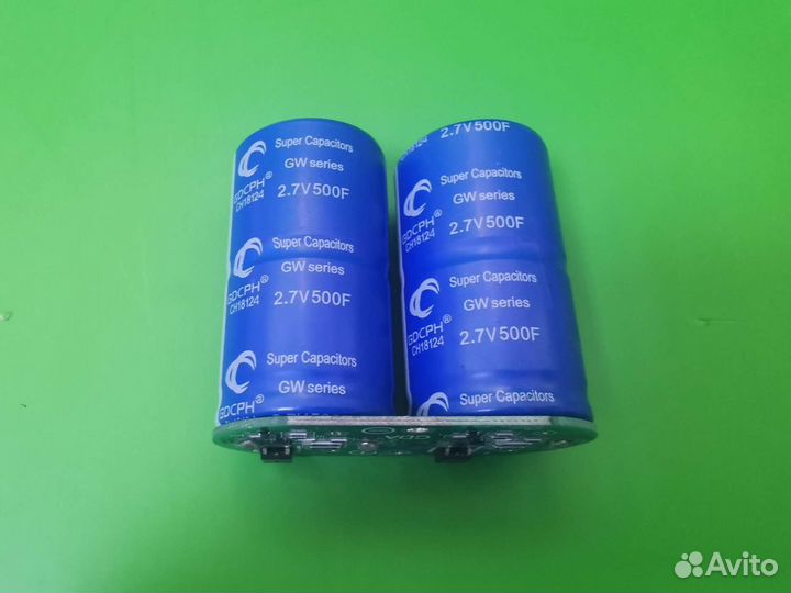 2,7 V 500F супер конденсатор с защитной платой