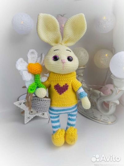 Зайка ручной работы