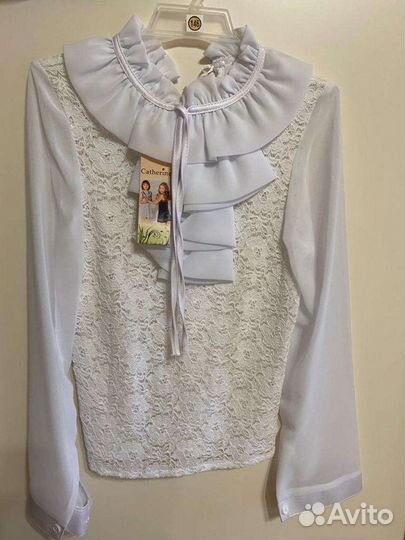 Школьная блузка для девочки