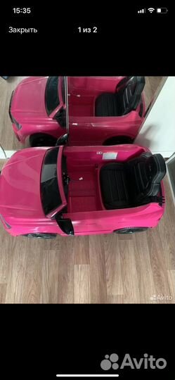 Детский электромобиль bmw x6