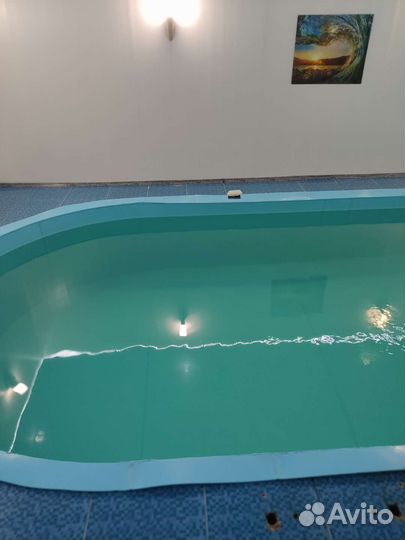 Мангал и сауна с бассейном