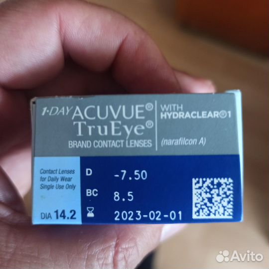 Линзы acuvue trueye