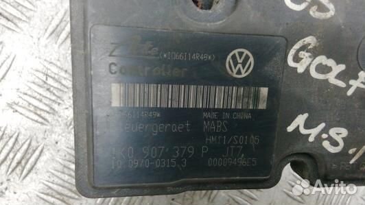Блок ABS volkswagen golf 5 (JDN37KW01)