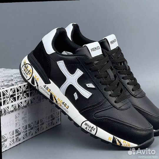 Кроссовки Premiata Black (Арт.89404)