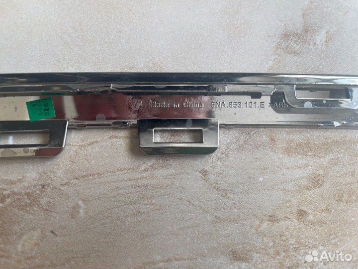 Накладка бампера передняя Volkswagen Tiguan 2 С