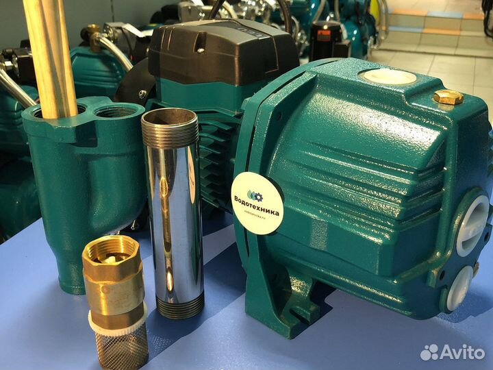 Насос с глубиной всасывания 40м LEO AJDm55/4