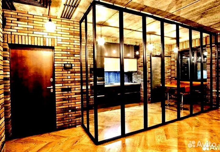 Перегородки раздвижные. Скрытые двери