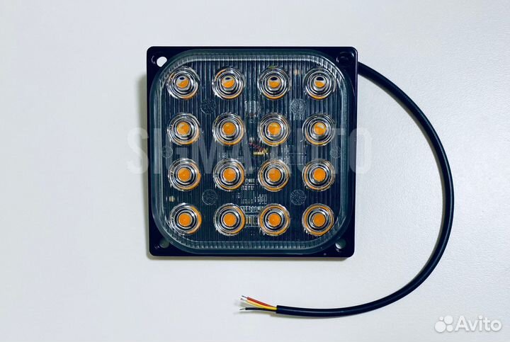 Маяк проблесковый,LED фара-стробоскоп 12-24В