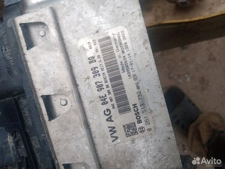 Эбу Volkswagen Polo 5 1.6 cwvb