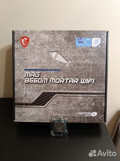 Новый Msi mag b560m mortar wifi + i5 10400f