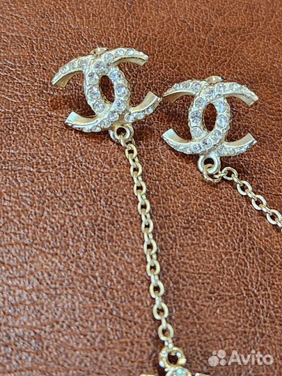 Chanel серьги оригинал