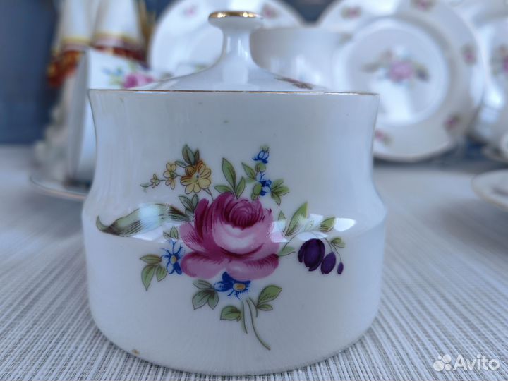 Чайно кофейный сервиз Чехословакия