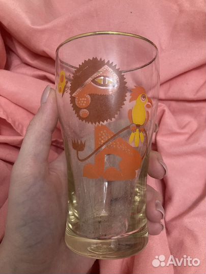 Стакан со львом СССР