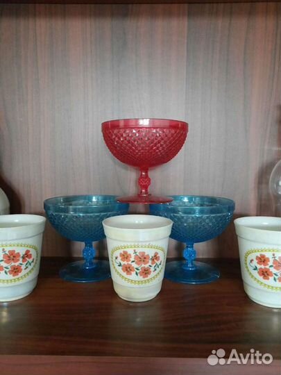Бутылки для декора,креманки СССР