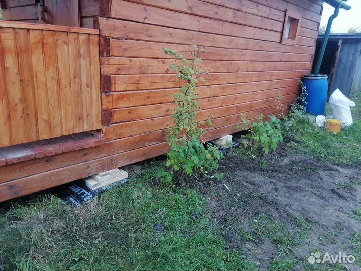 Подъем домов, бань, замена венцов