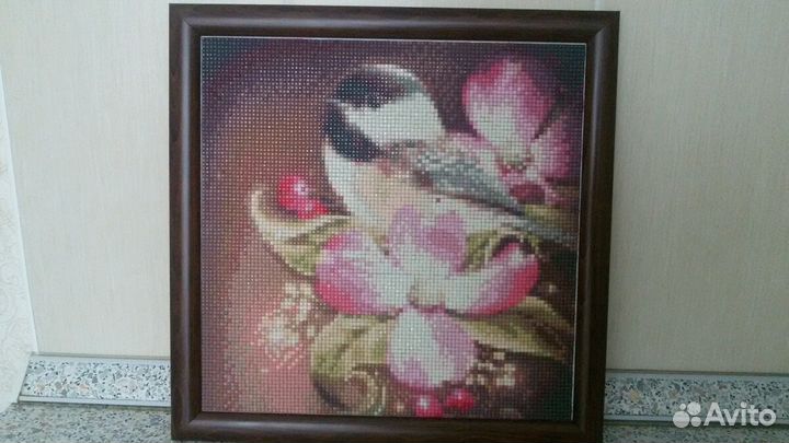 Картина (Вышивка стразами)