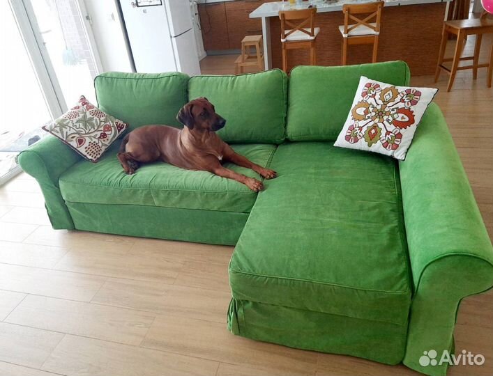 Чехол для дивана-кровати Баккабру с козеткой(икеа)