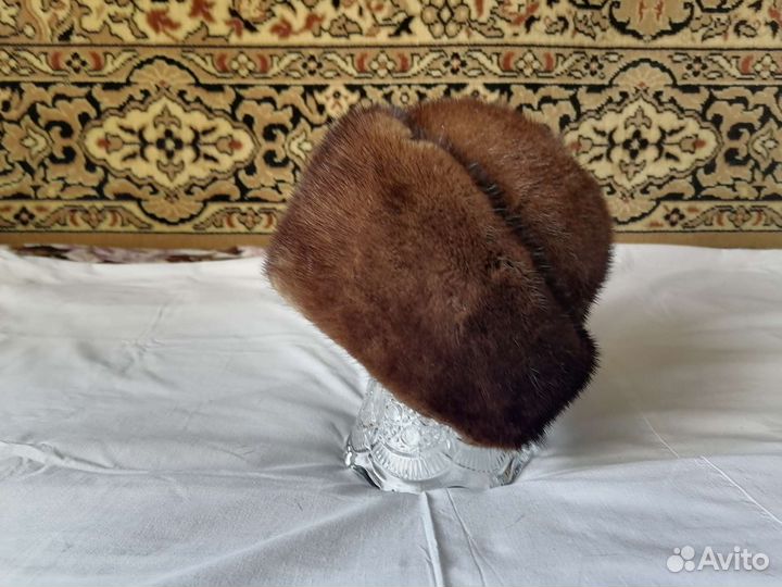 Шапка норковая женская