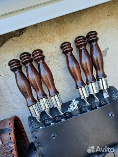 Крутой шашлычный набор шампуров