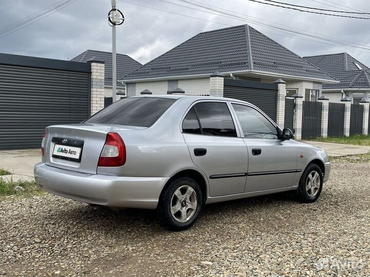 Hyundai Accent 1.5 AT, 2007, 359 000 км