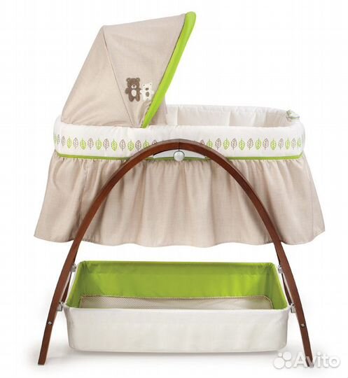 Кроватка с укачиванием Summer Infant BentWood
